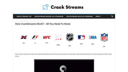 Crackstream