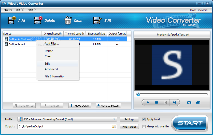 iWisoft Free Video Converter 