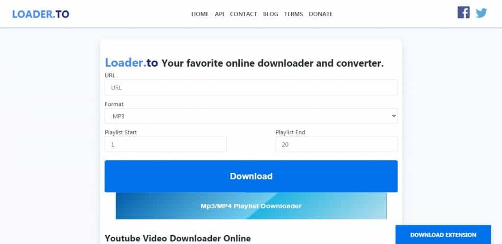 YouTube playlist downloader