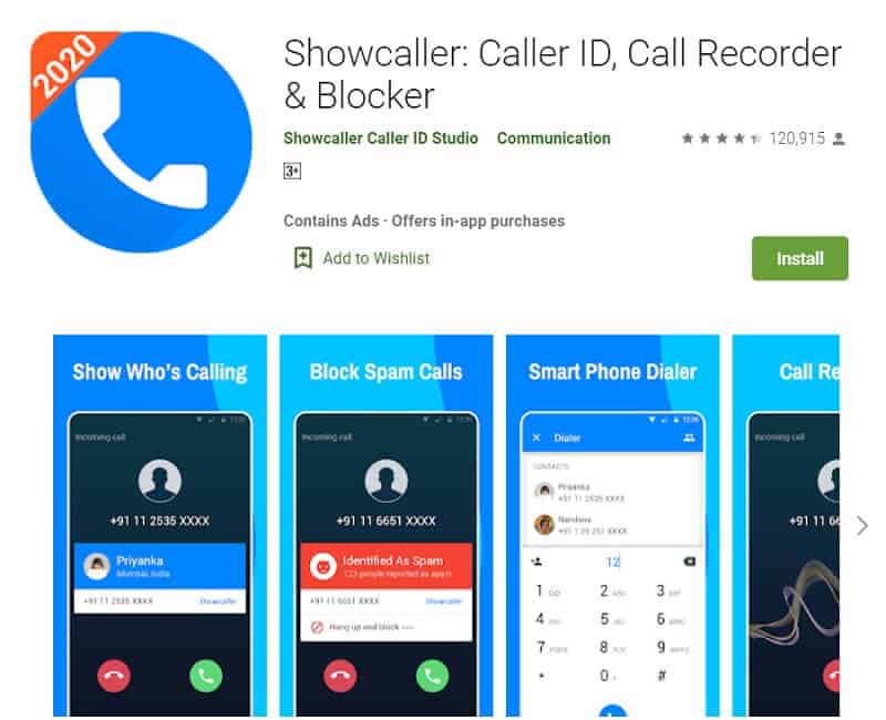 Showcaller