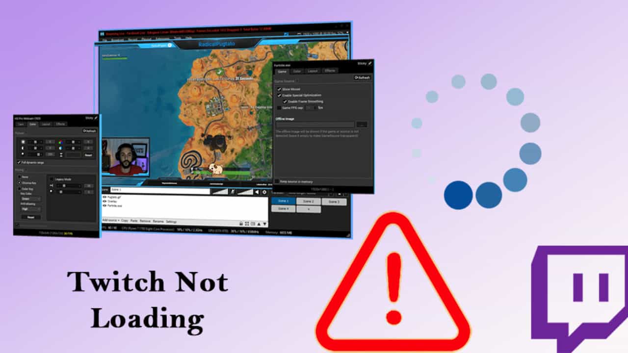 twitch not loading	