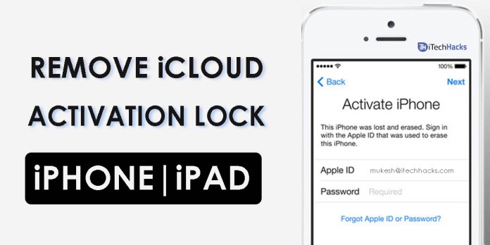 remove activation lock