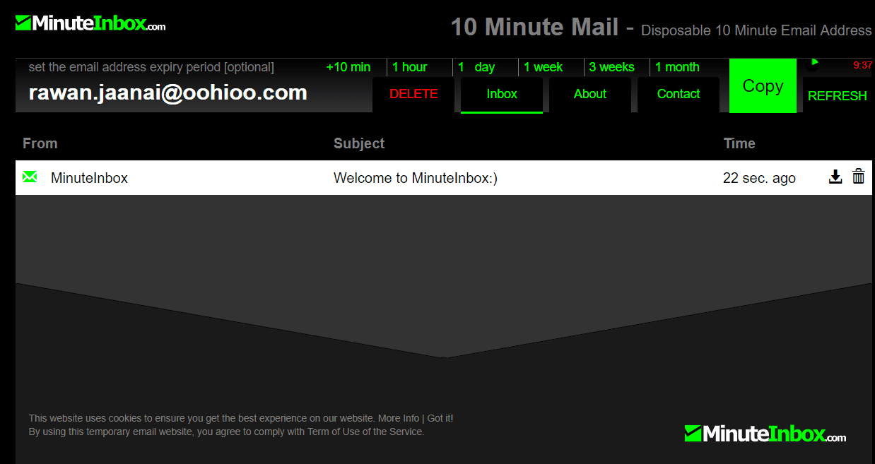 10 Minute Mail