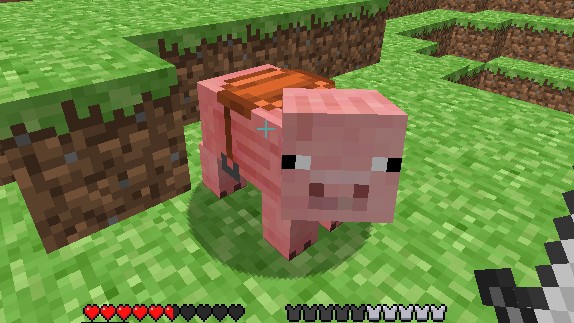 Saddle in Minecraft