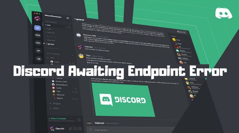 Discord Awaiting Endpoint Error