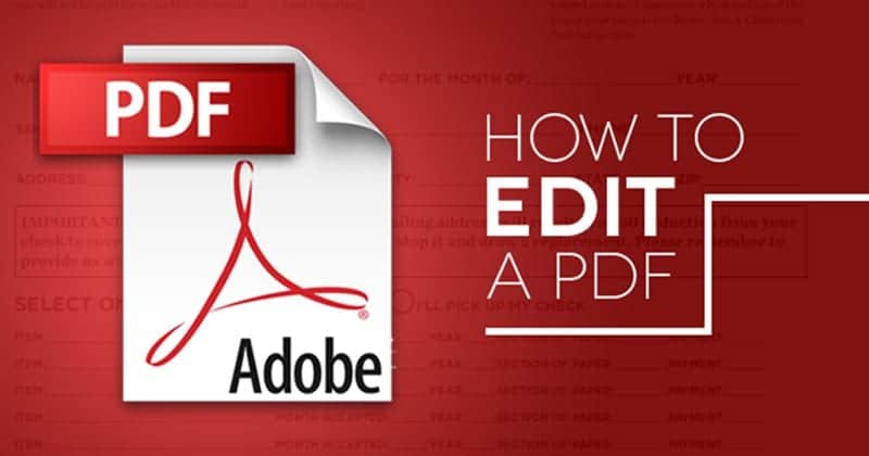 Edit a PDF File