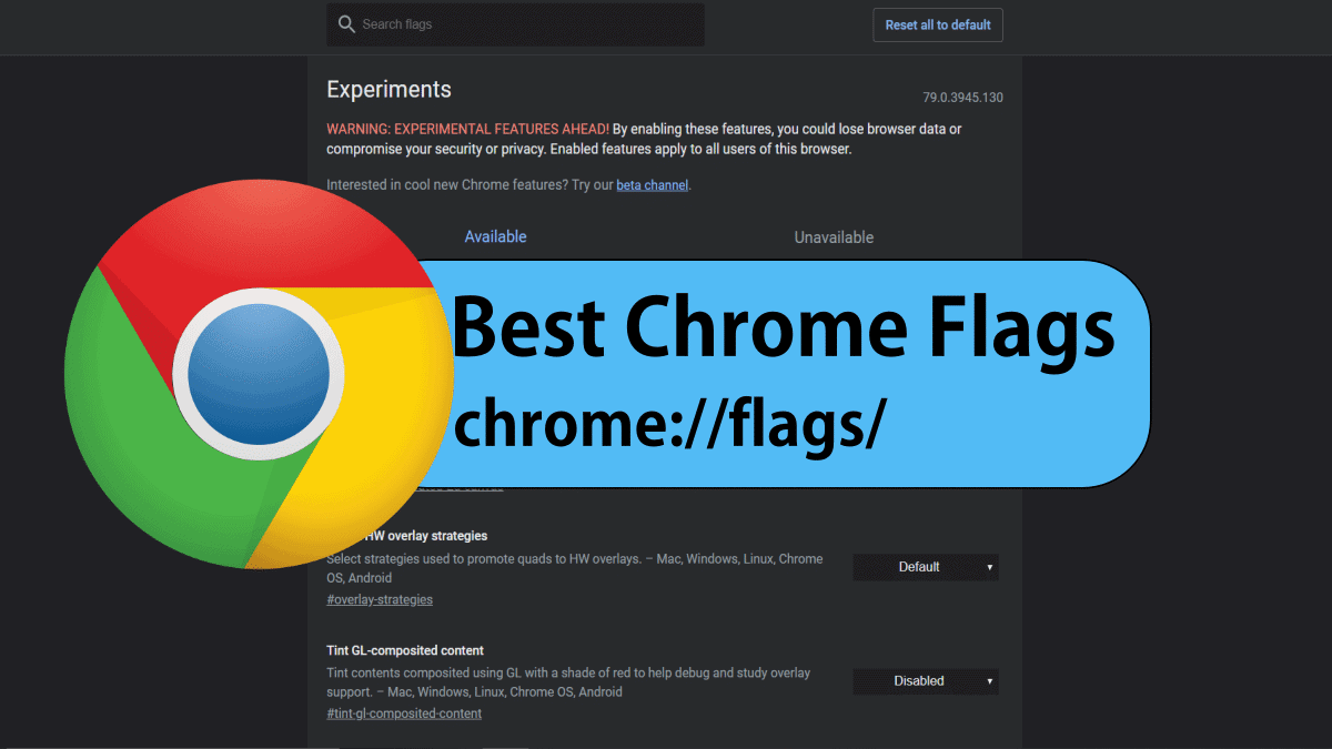 Chrome Flags