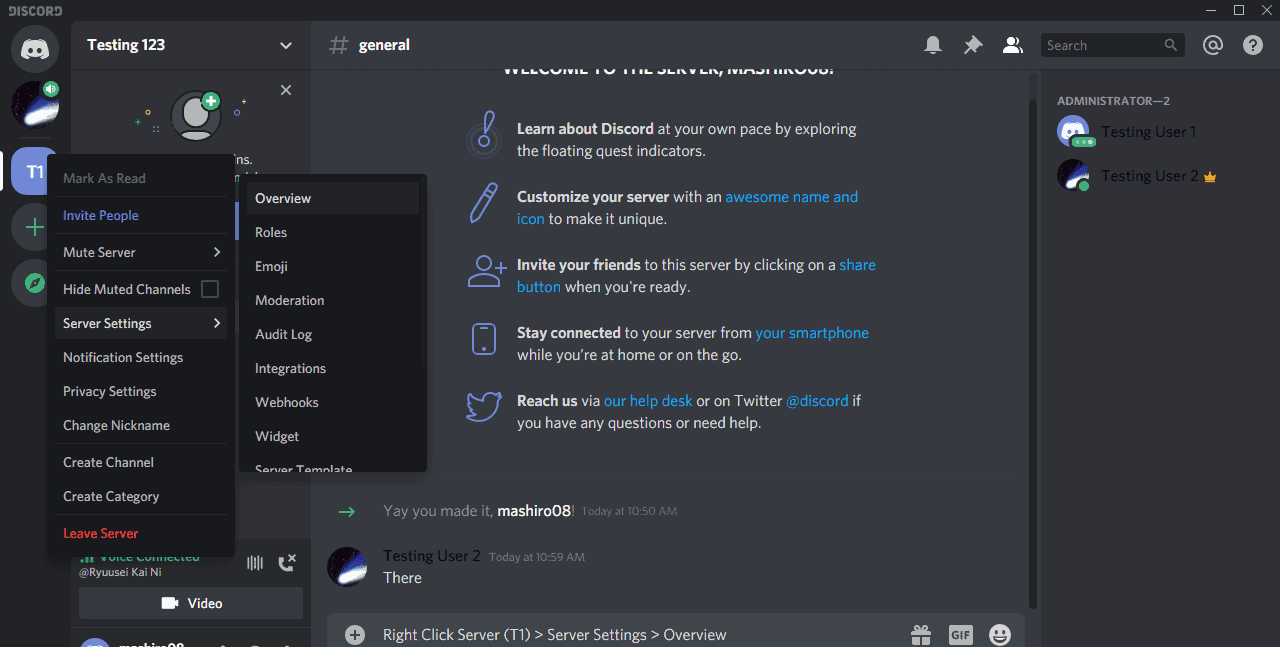 Discord Awaiting Endpoint Error