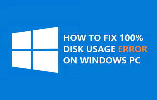 Disk Usage in Windows 10
