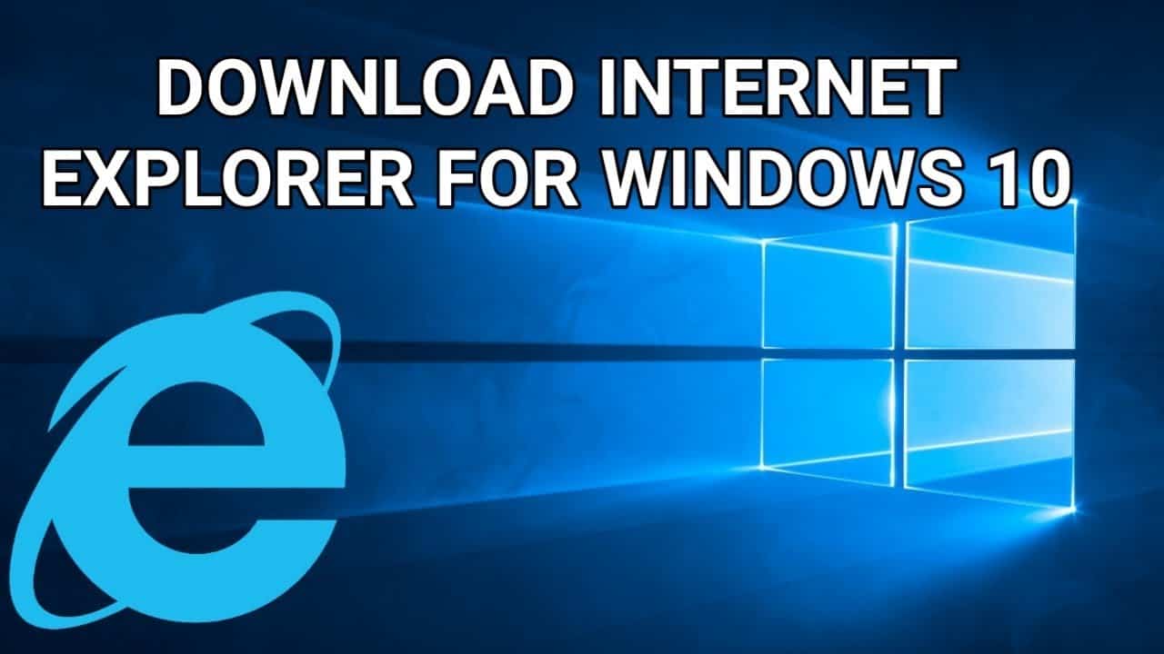 Install Internet Explorer