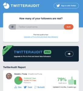 Twitter Audit