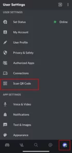 how to scan qr code on phone screen