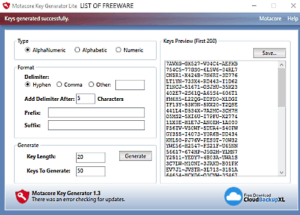 Motacore Key Generator Lite