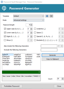 Password Vault Manager  Free