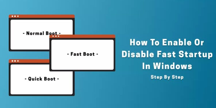 disable fast startup windows 11