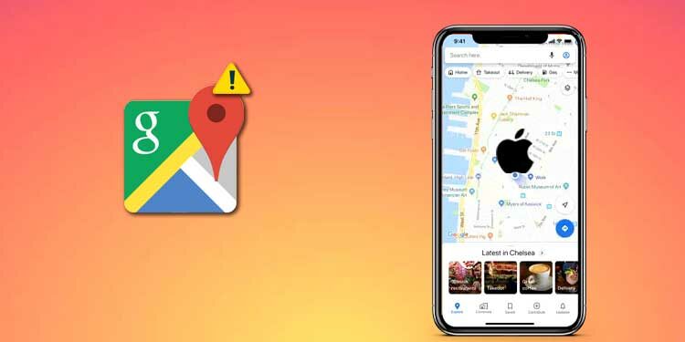 fix google maps not working on iphone