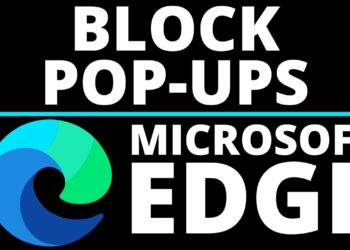 how to turn off pop up blocker on edge