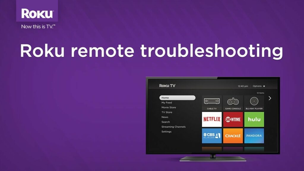 roku remote not working