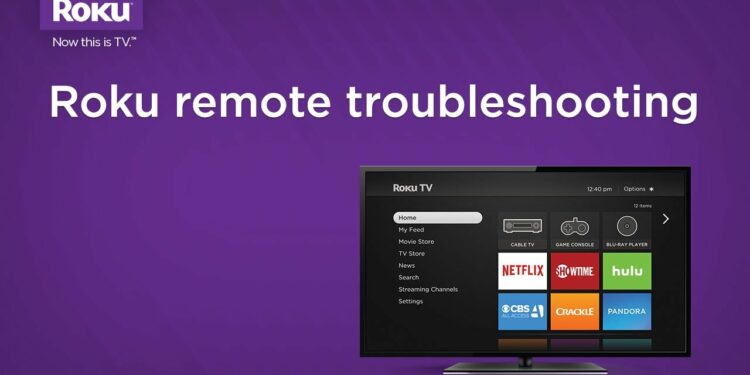 roku remote not working