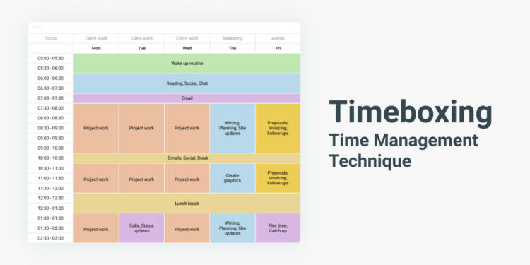 timeboxing tools and apps