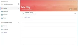 Microsoft To-Do