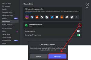 Unlink Spotify From Discord