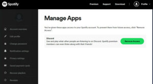 You can also remove access to Discord from Spotify