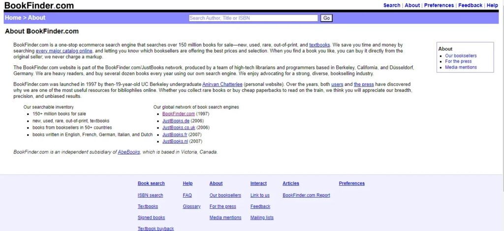 Sites Like BookFinder
