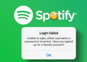Spotify Unable To Login Error