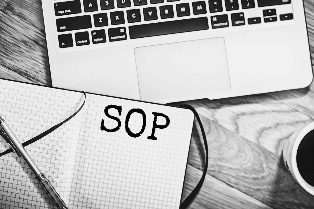 Essential Steps In writing SOPs
